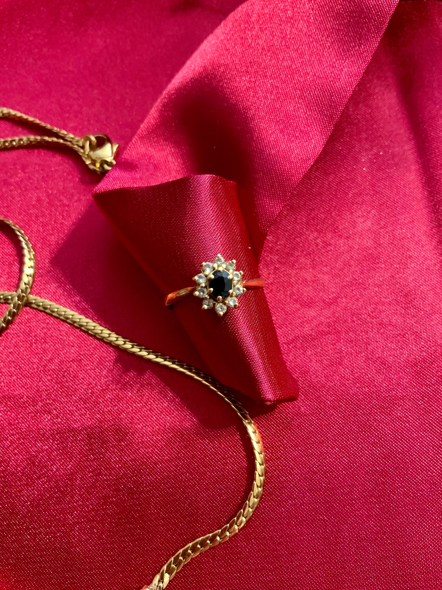 Ensemble de bijoux Plaqué Or Vintage 1990 Élégance Chic