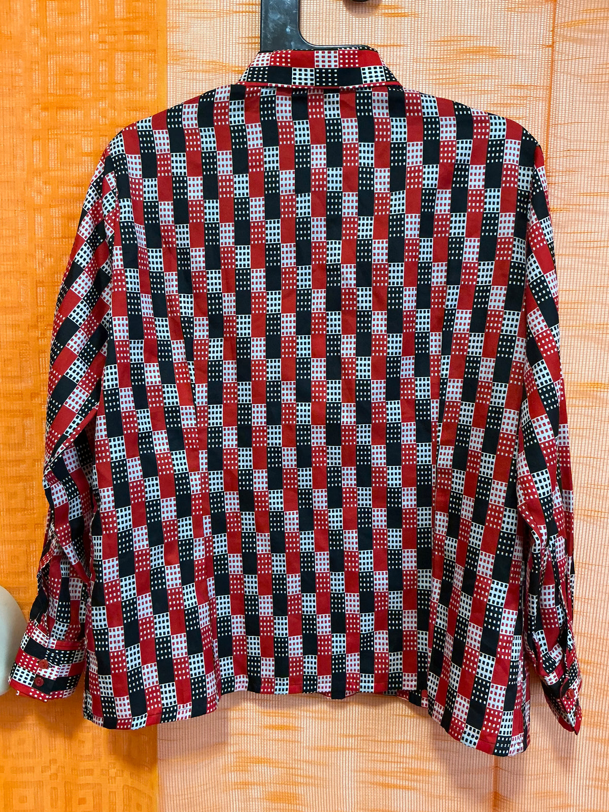 Chemise Superbe Vintage Seventies Col pelle à tartes -T44
