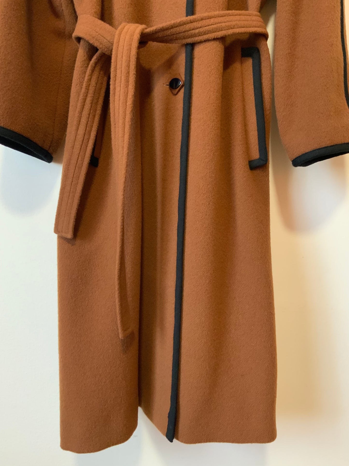 Manteau Trench Vintage 1980 Laine Original  Sublime - T38/40-