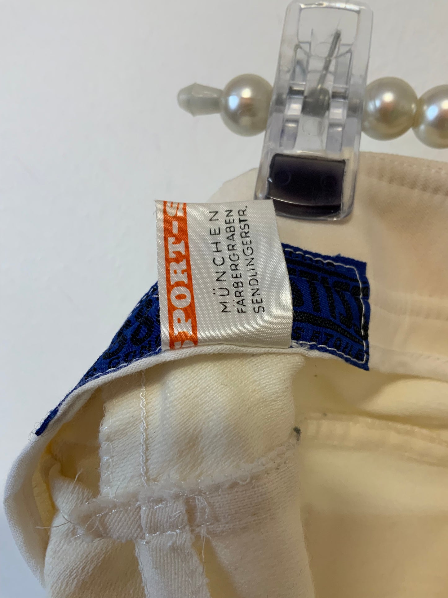 Rare et Superbe Flare 1960/70 Vintage Blanc Pur Rare Fuseau - T30/32.