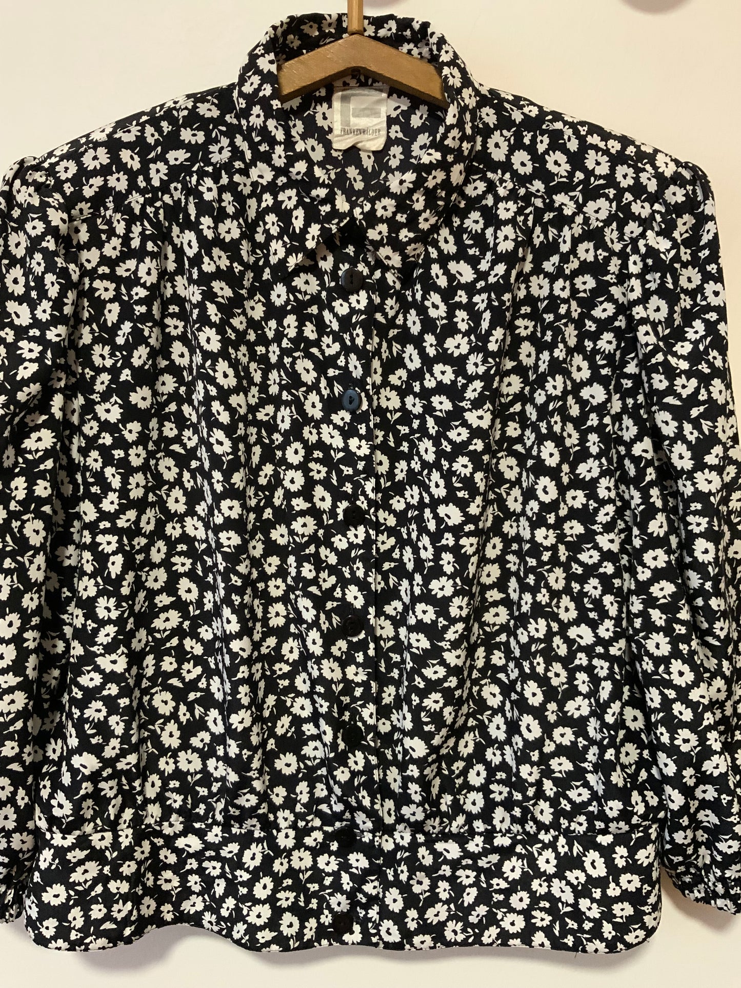 Chemisier à fleurs Vintage Élégance - T44