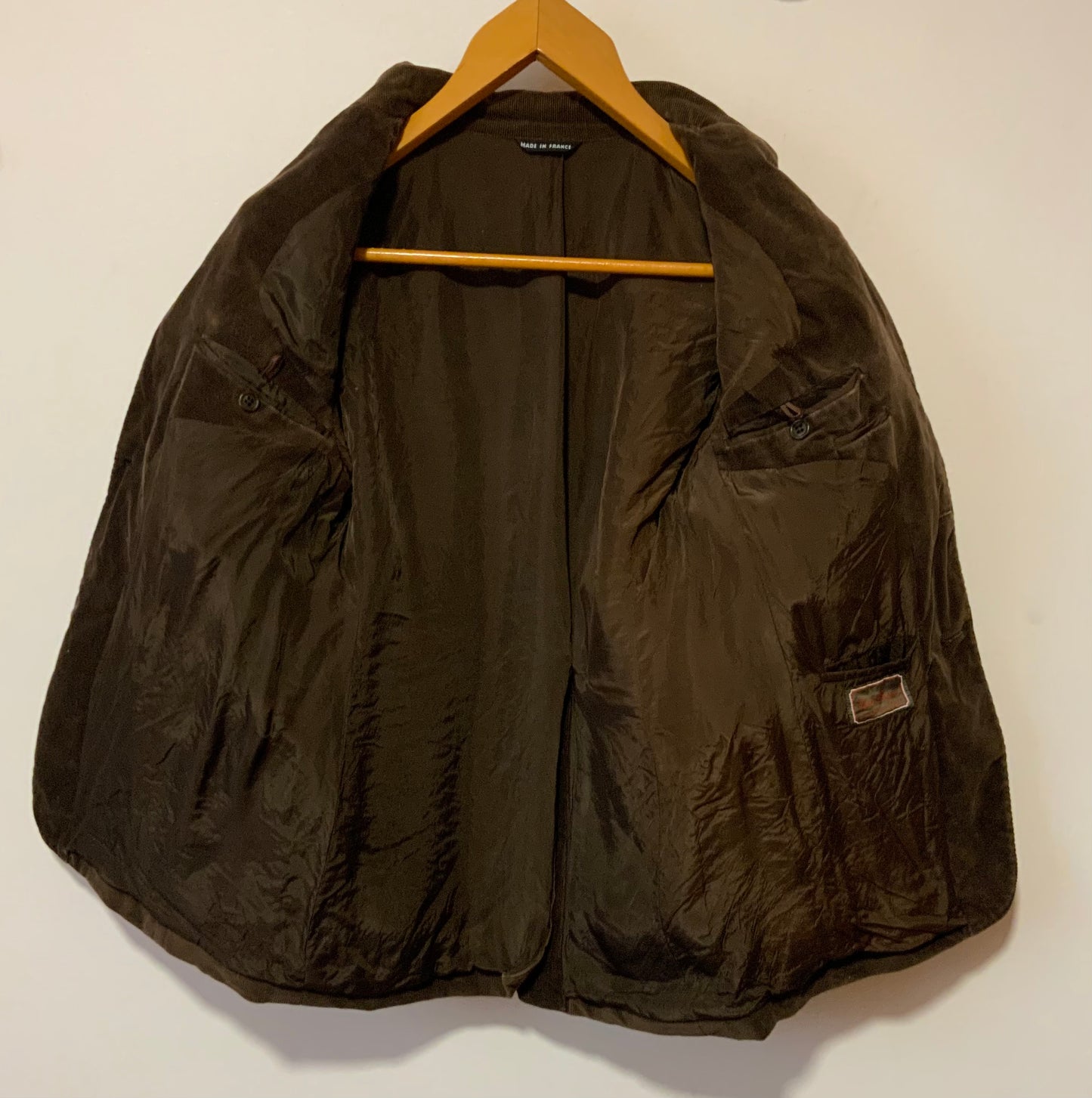 Veste en velours Côtelé Vintage Made in France