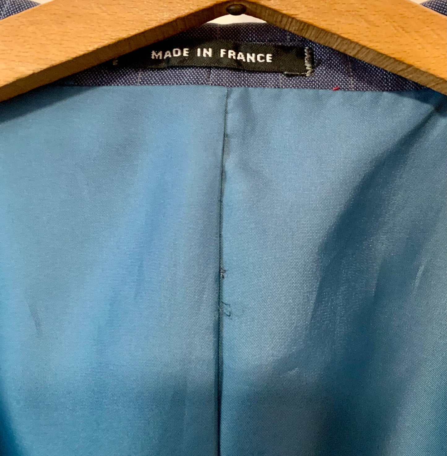 Blazer Veste rayures Vintage France 1970 -T46