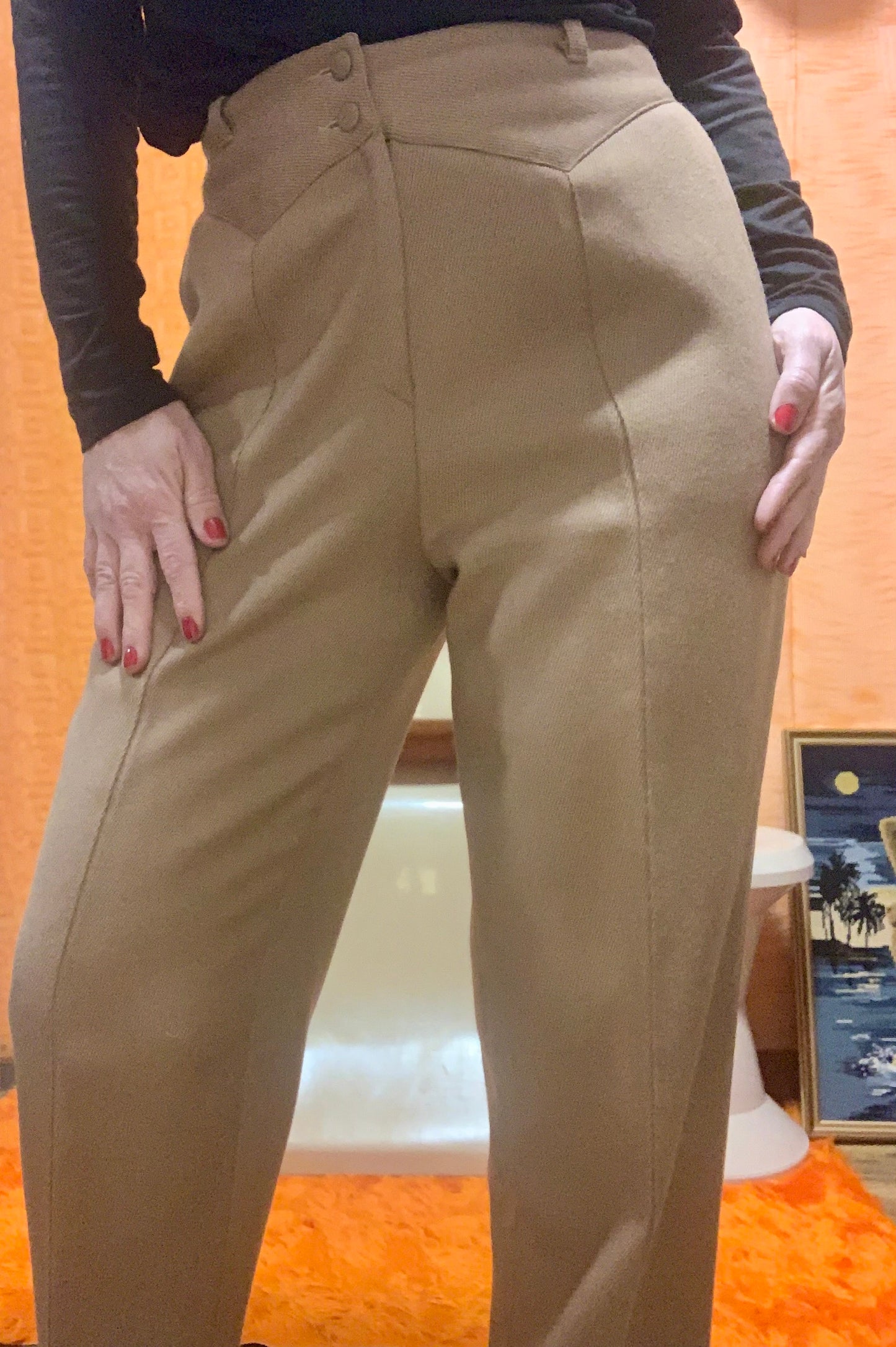 Pantalon Rodier pure Laine Woolmark Vintage 1980/90