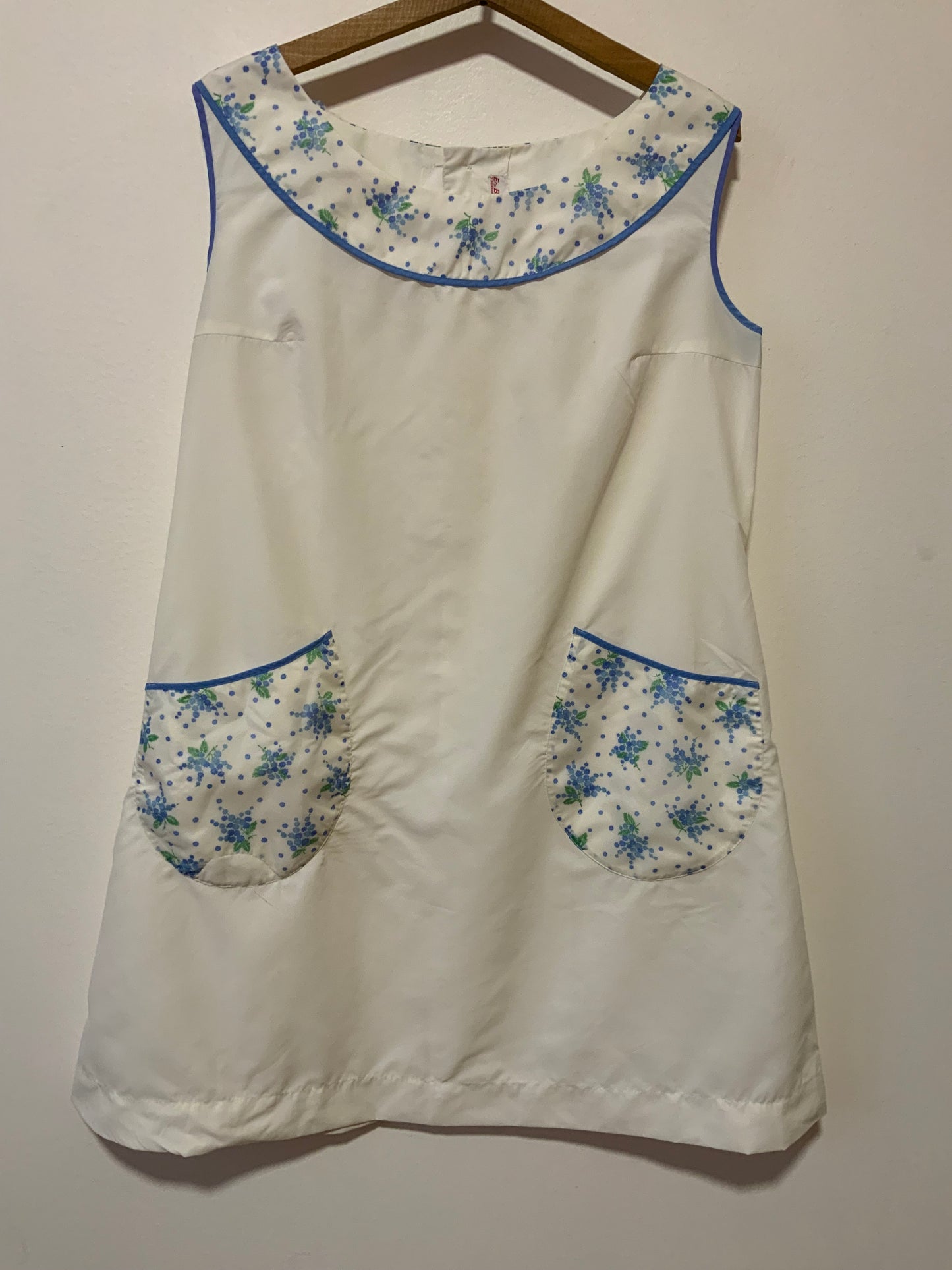 Blouse Nylon Vintage Fleurs- T44/46