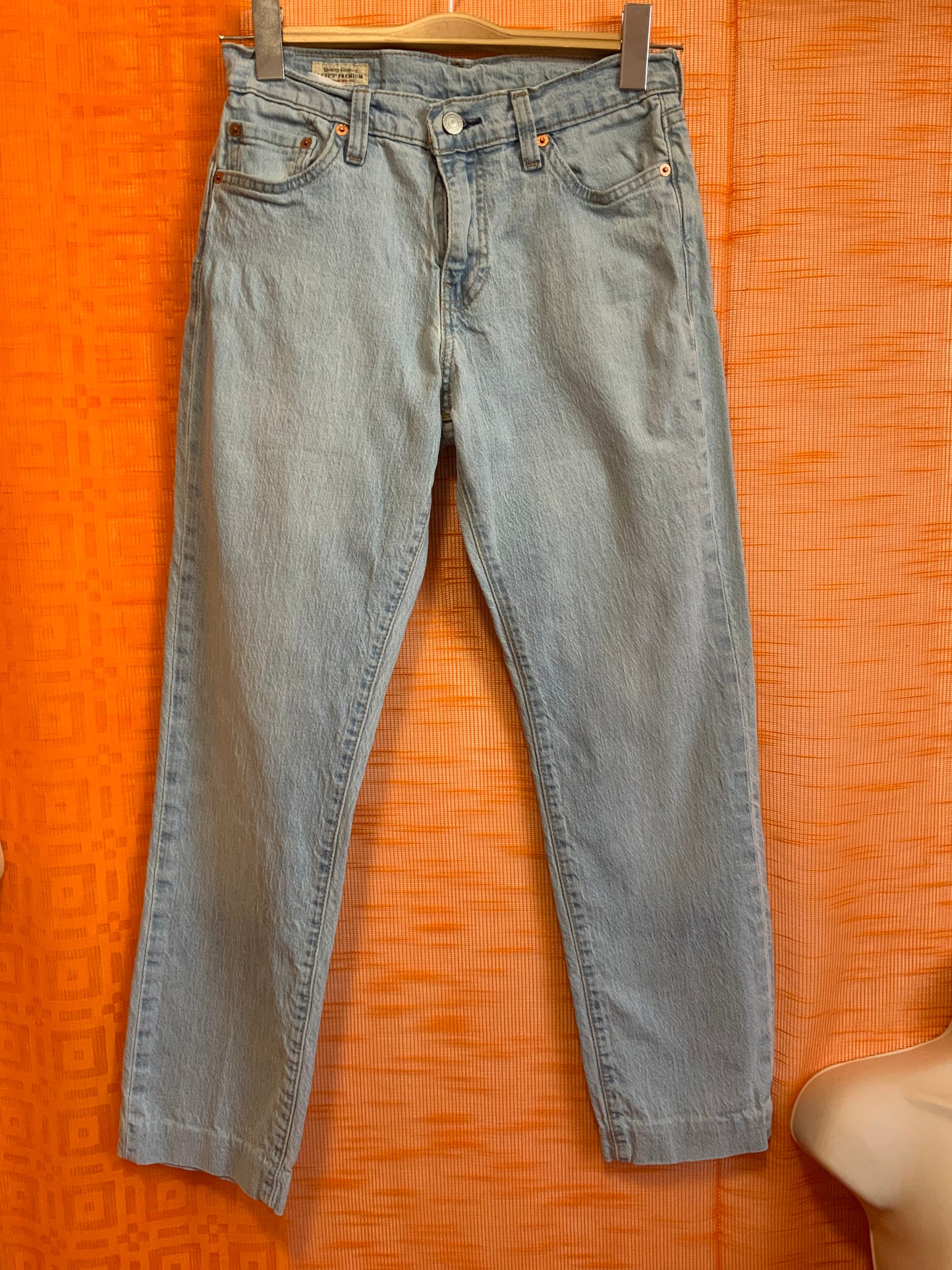 Jean Levi’s 501 Denim bleu clair - T34 W28L32