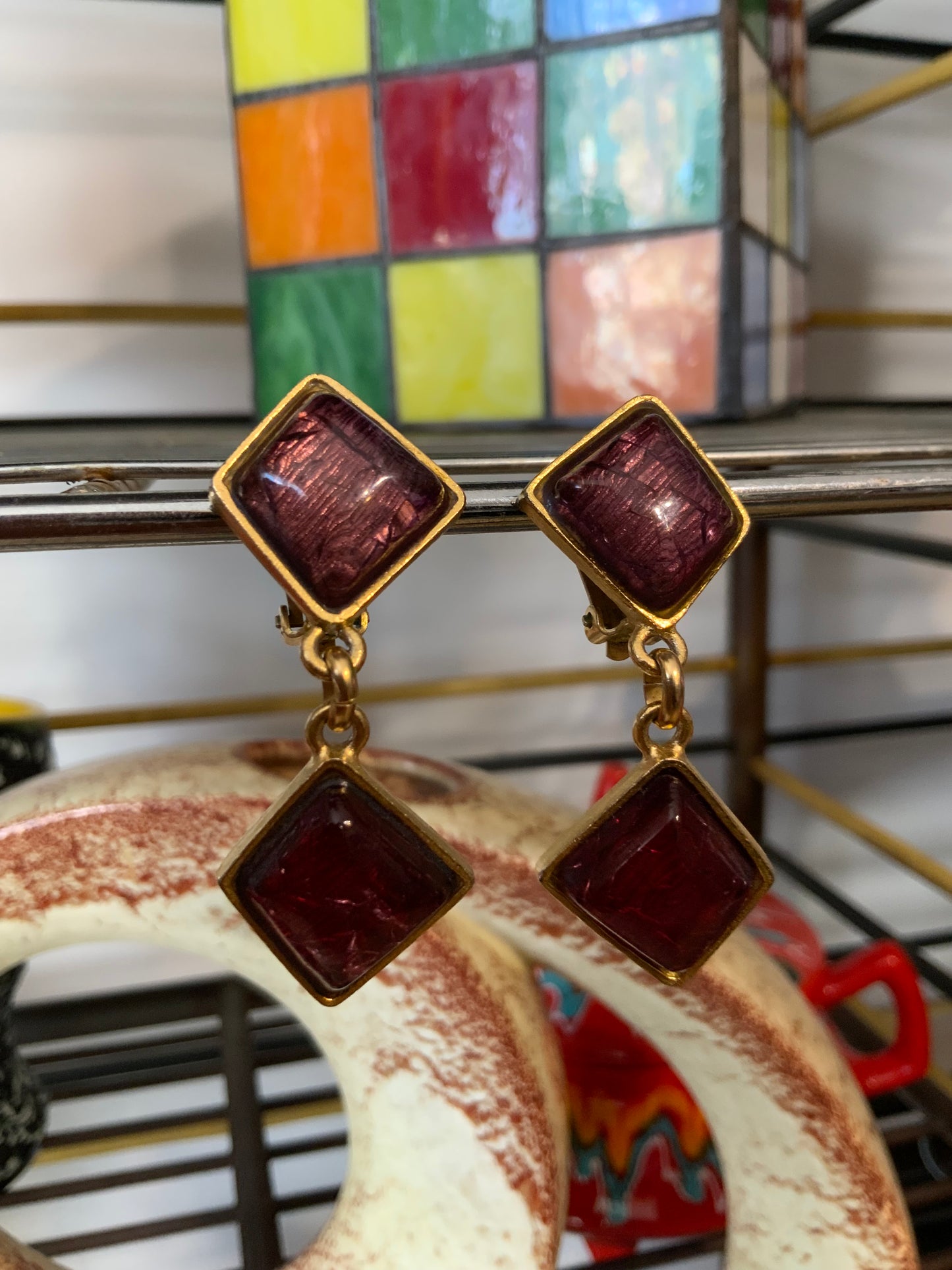 Boucles d’oreilles élégantes Skalli Vintage France