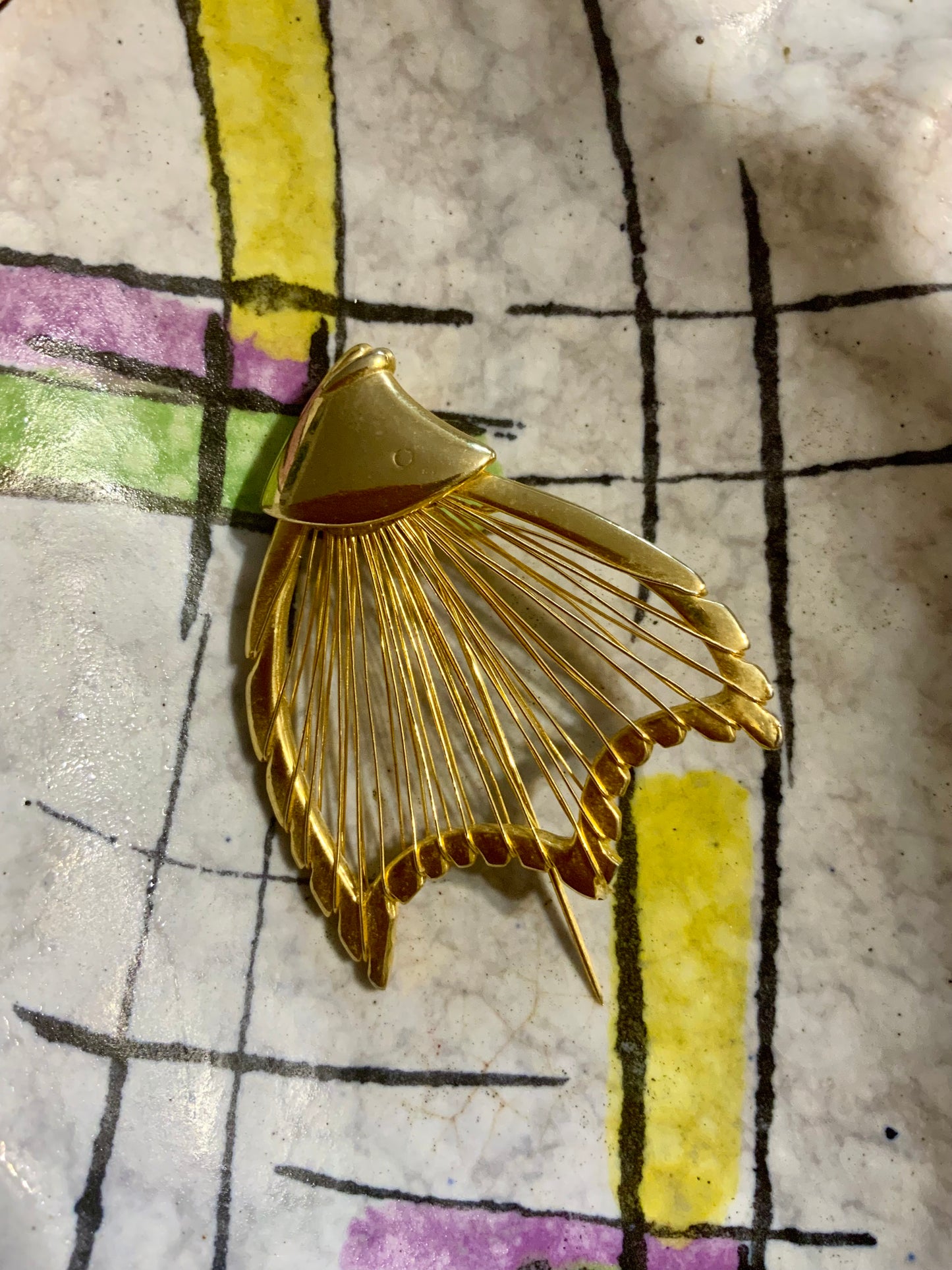 Broche Épingle Vintage Chic
