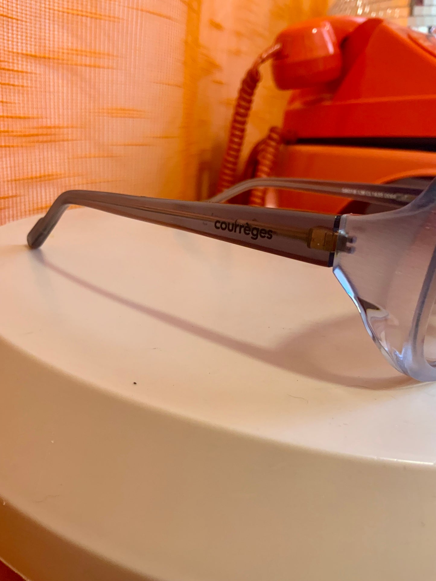 Lunettes Courrèges solaires Vintage Oversize