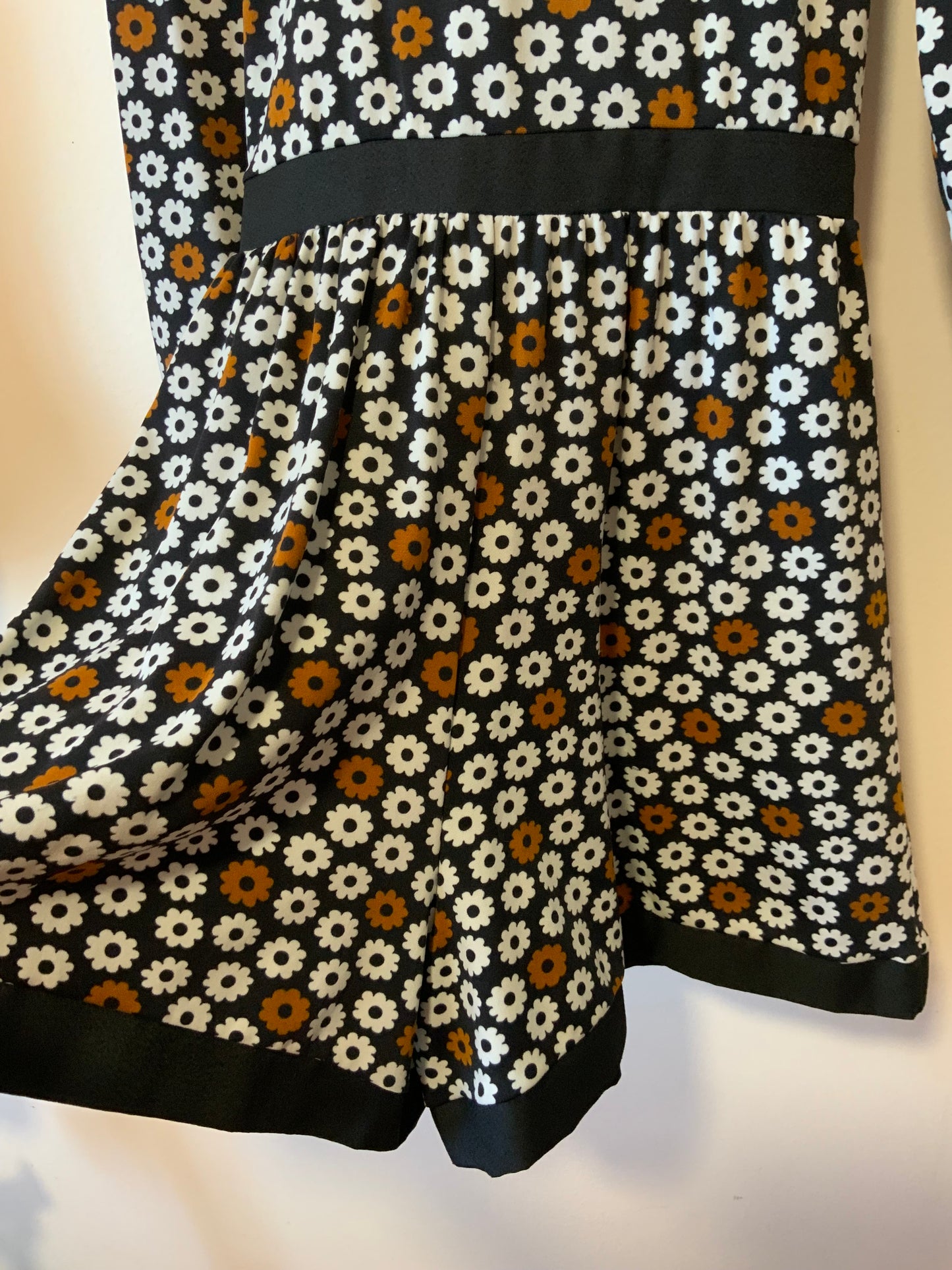 Combishort Combinaison à fleurs 1970- T34.