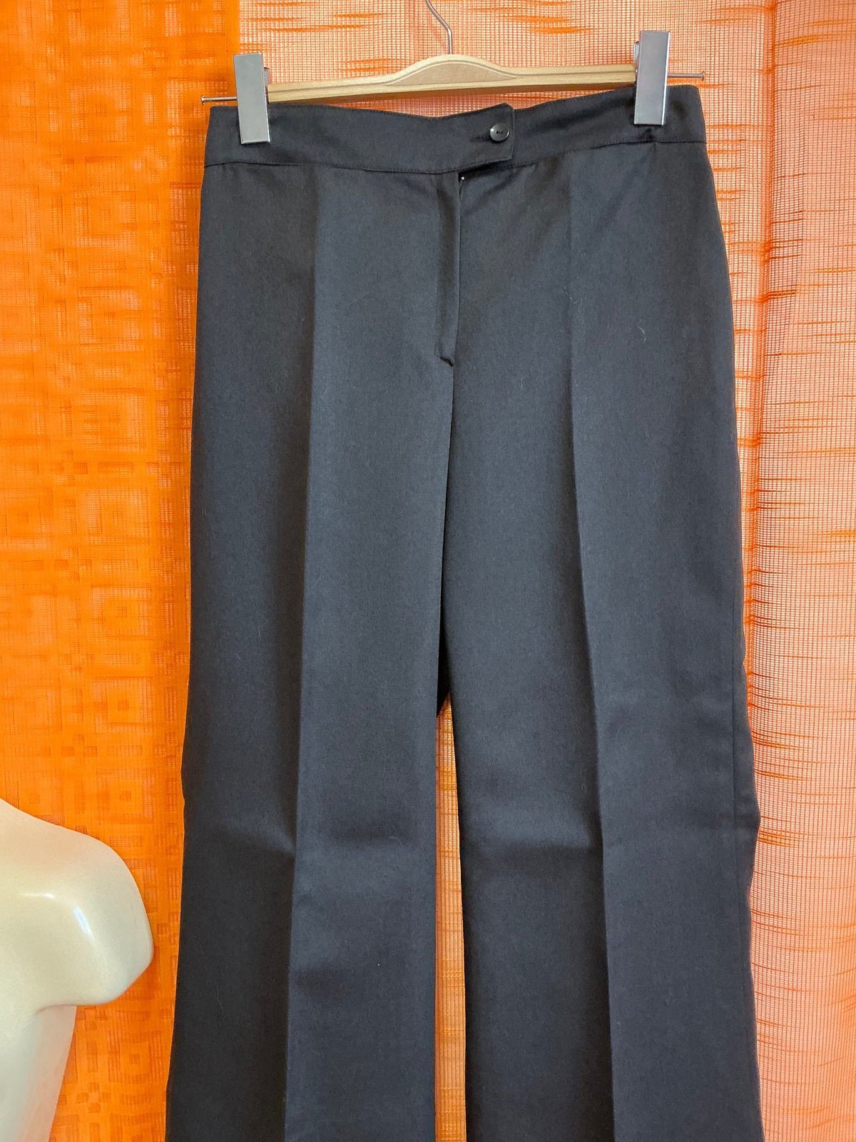 Pantalon pattes d’éléphant Vintage Tergal 1970- T36