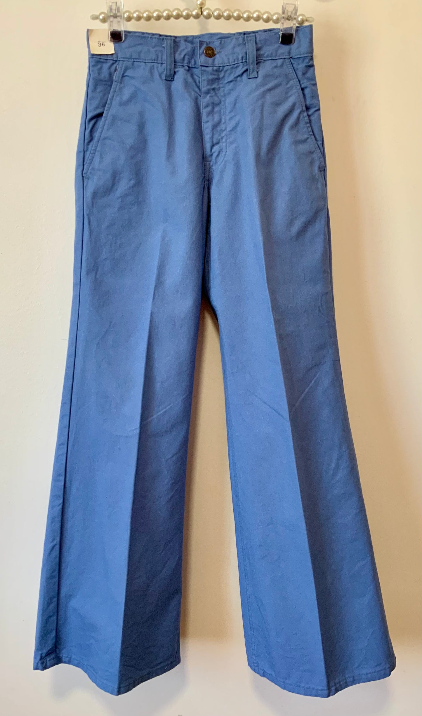 Pantalon Pattes d’éléphant Vintage Deadstock 1970- T36
