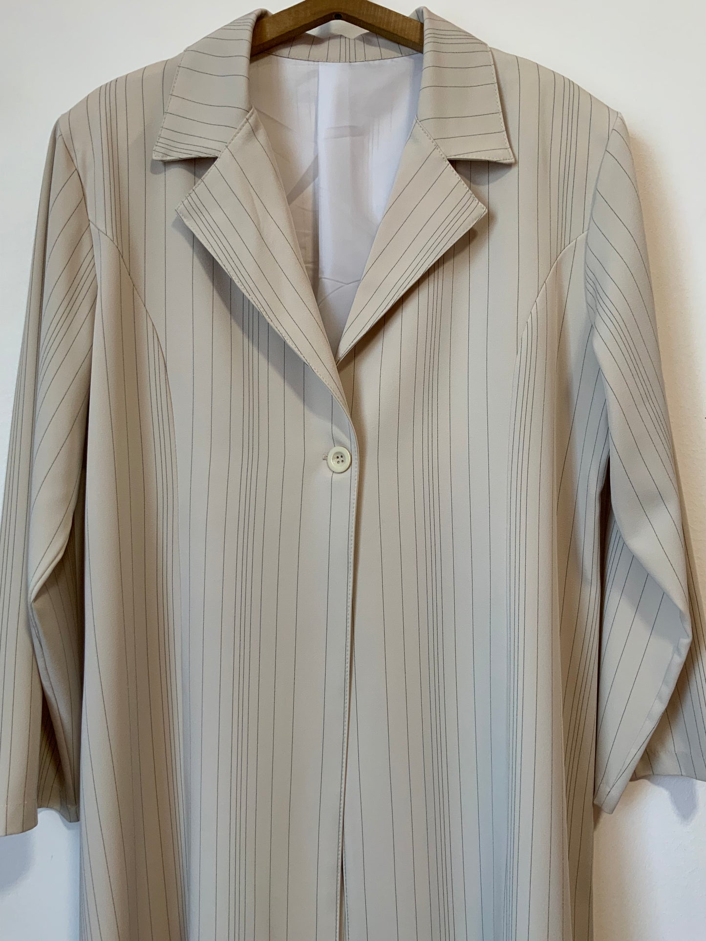 Longue veste grande taille Vintage 1990- France- T46/48-