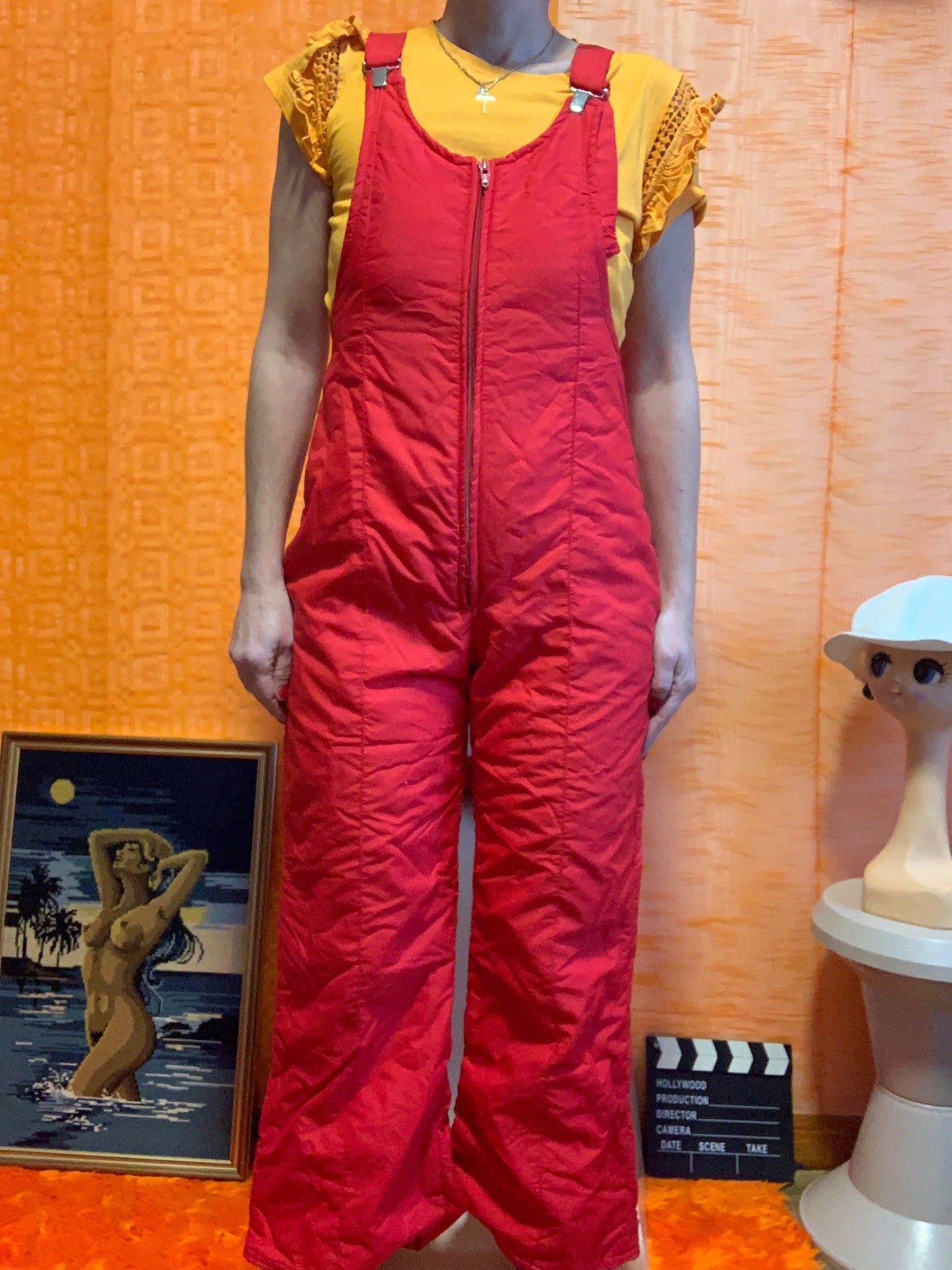 Salopette de ski sports d’hiver Vintage 1970/80