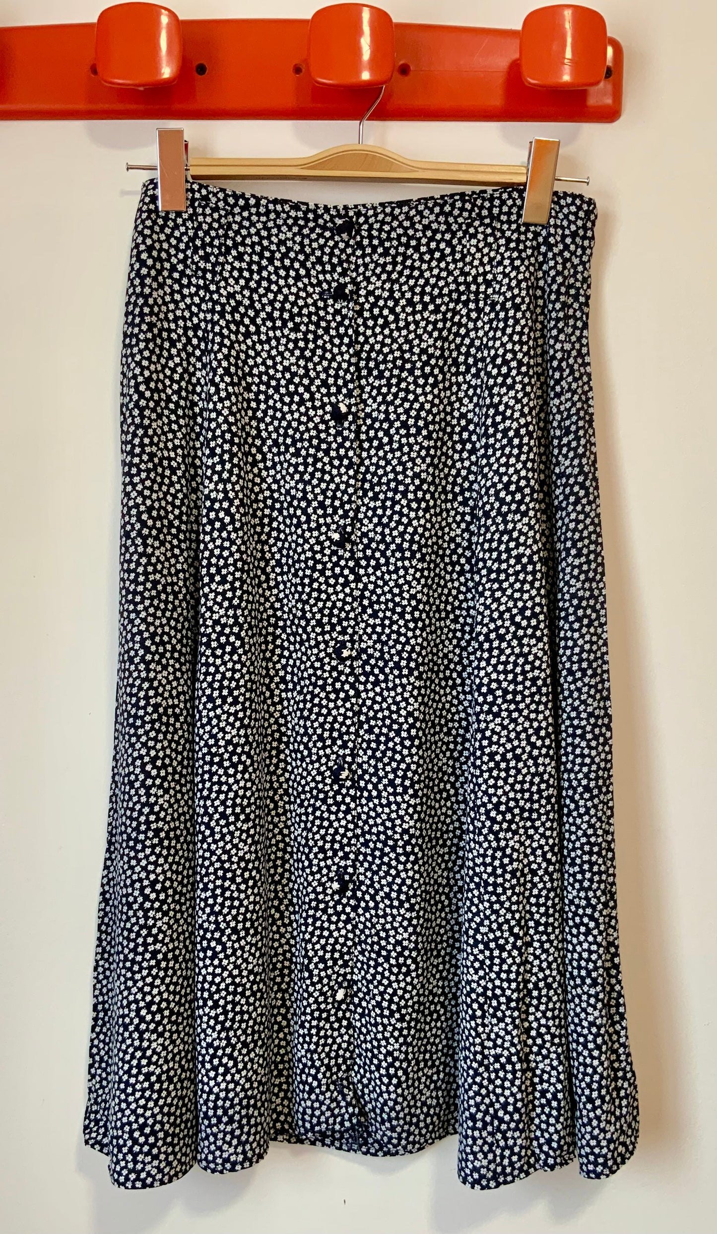 Jupe longue à fleurs Vintage 1990- T42