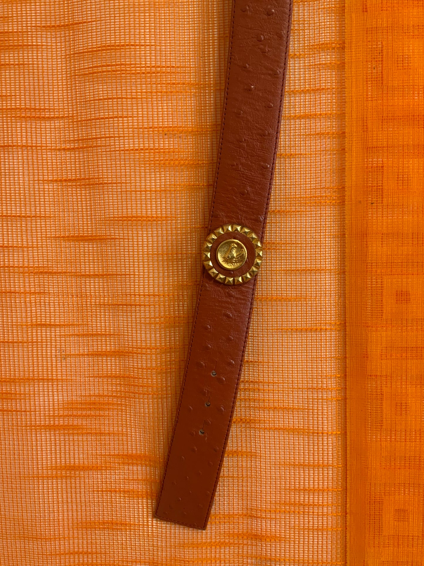 Superbe Ceinture DeadStock boucle chevaux Vintage L Effel