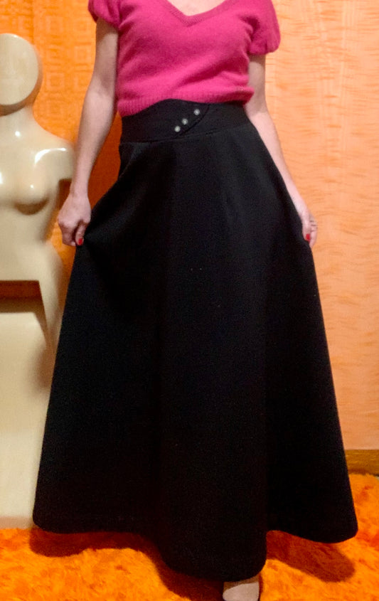 Jupe Longue Large Vintage 1980