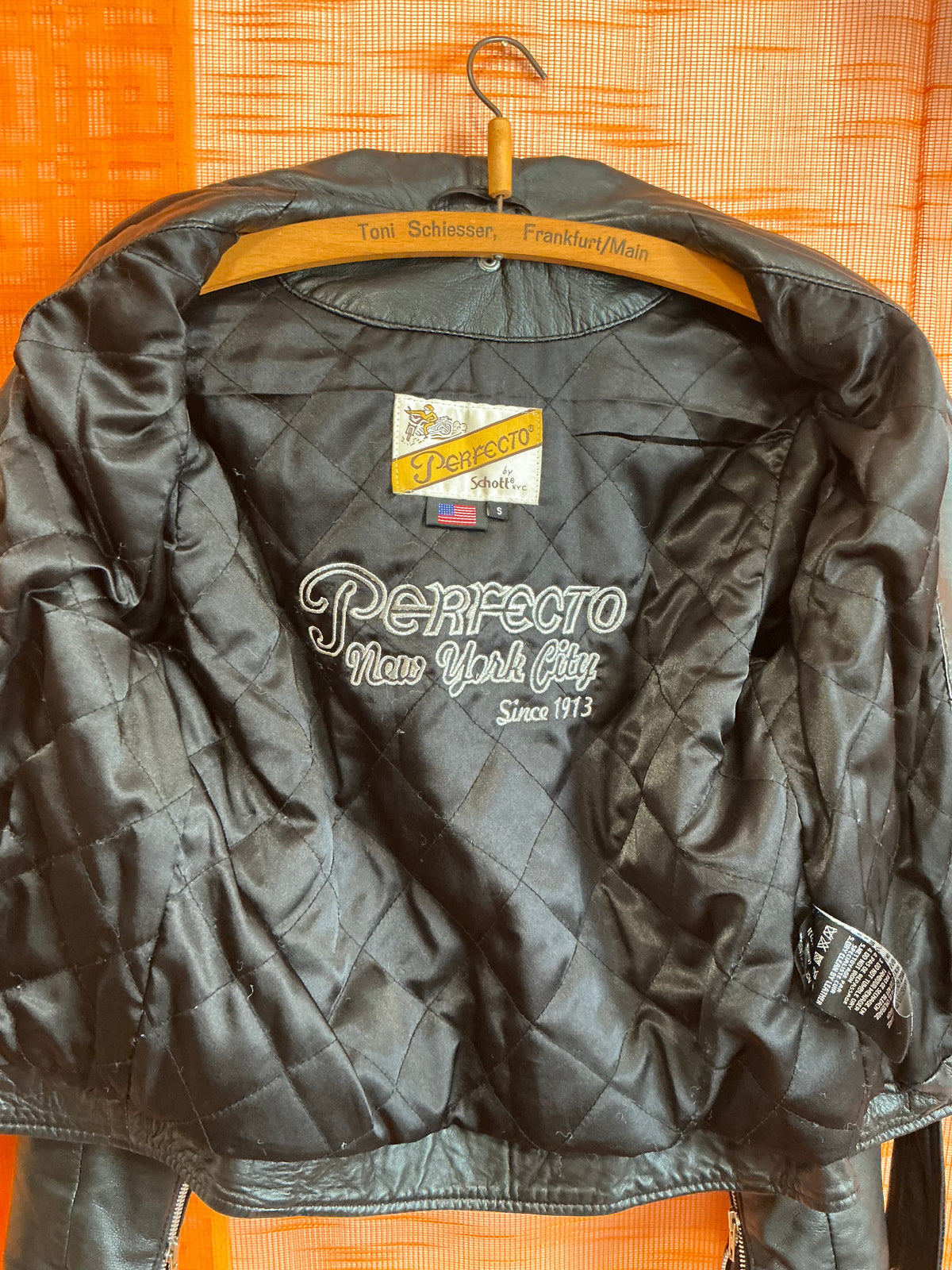 Perfecto Schott Iconique Vintage Modèle LCW 8600 avec identification - TS