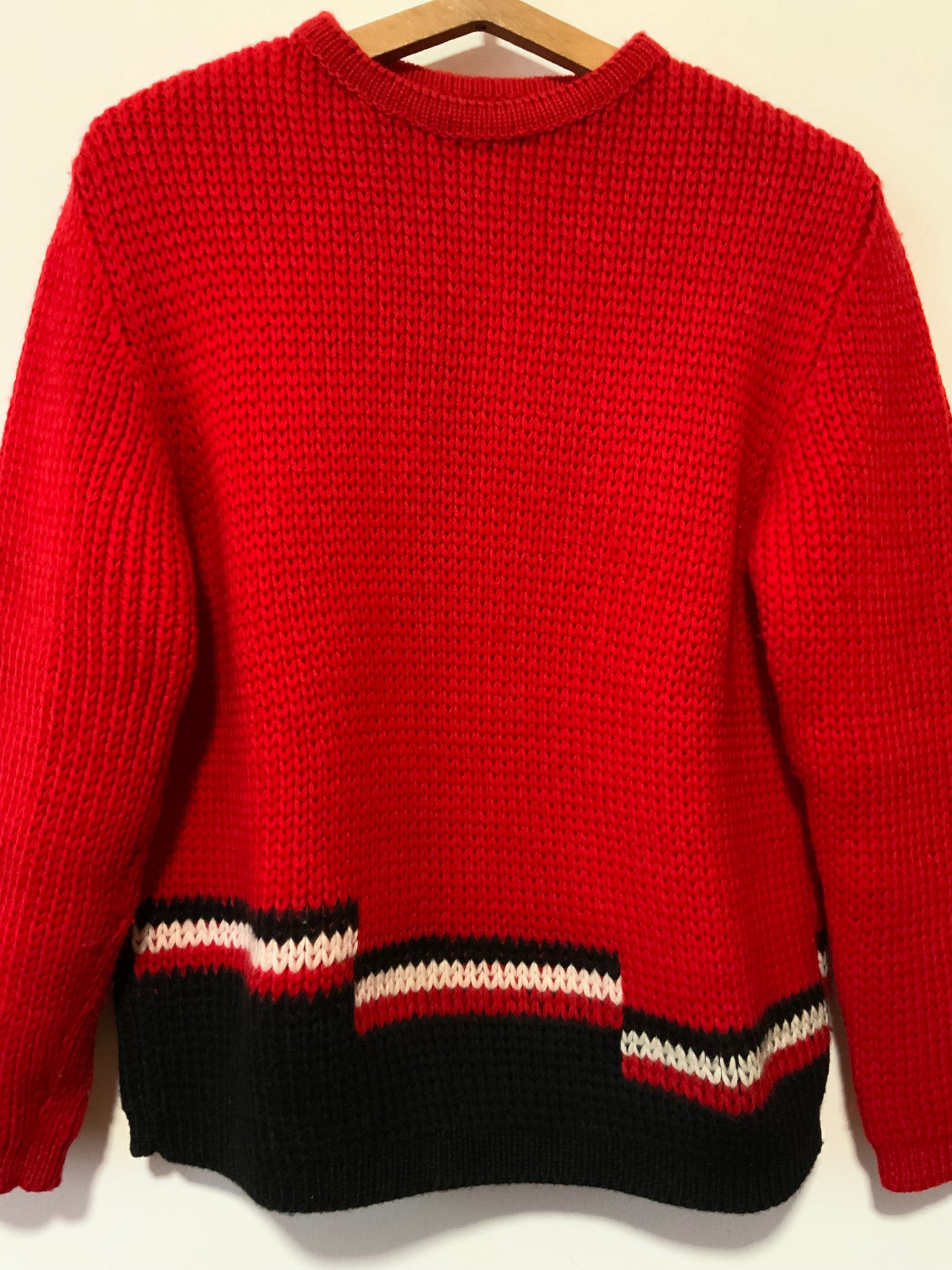 Pull tricoté Création Oberlene Paris Vintage 1970/80