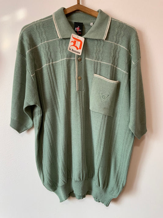 Pull manches courtes Haute qualité Neuf 1980 Le Dunois France