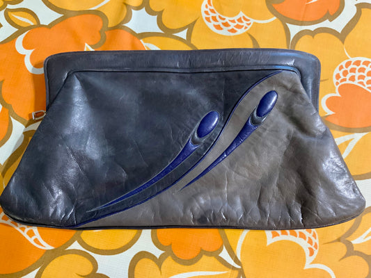 Sac Pochette Cuir Verlaine Paris Italie Vintage Haut de gamme
