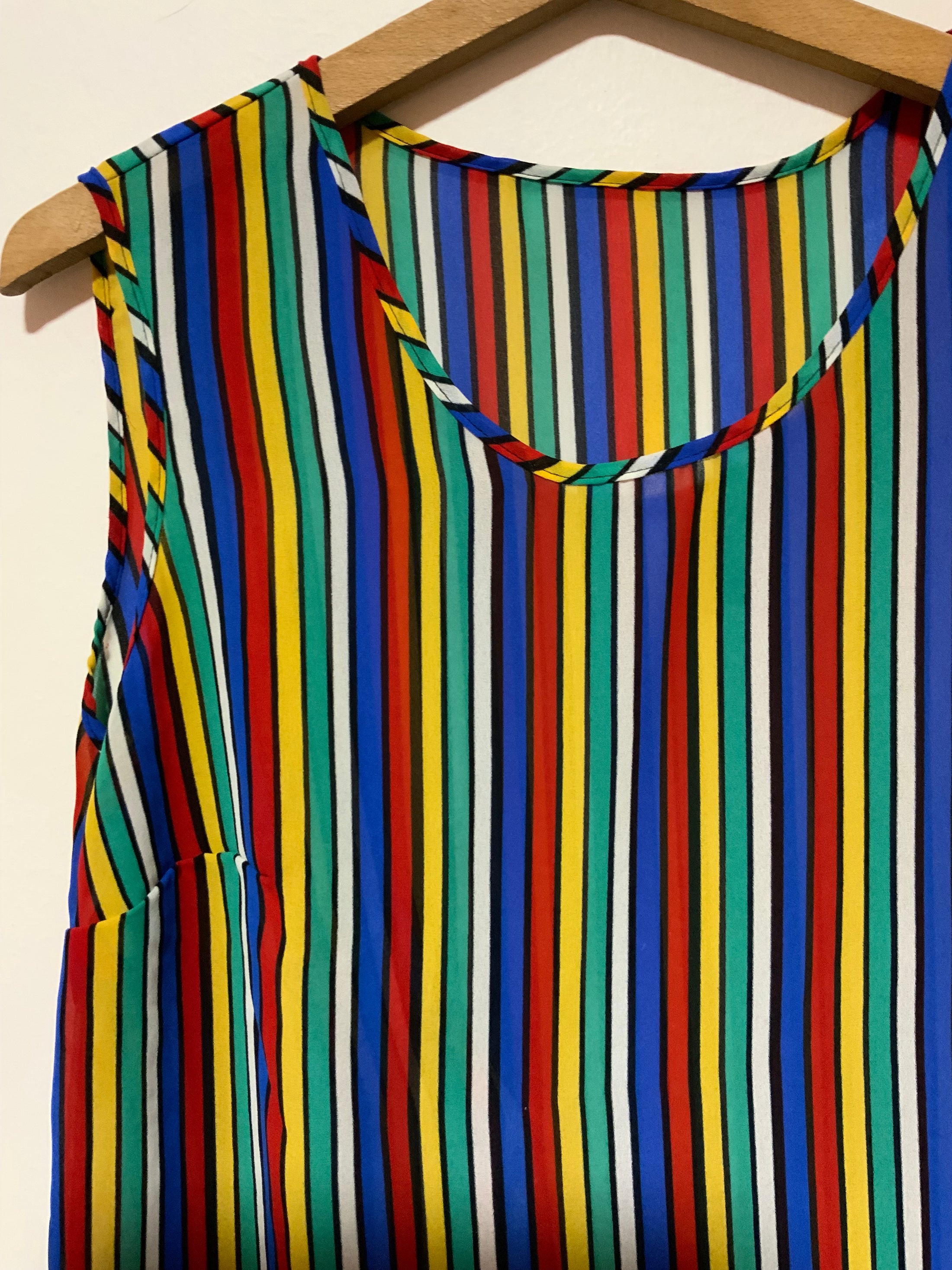 Débardeur Rayé Vintage