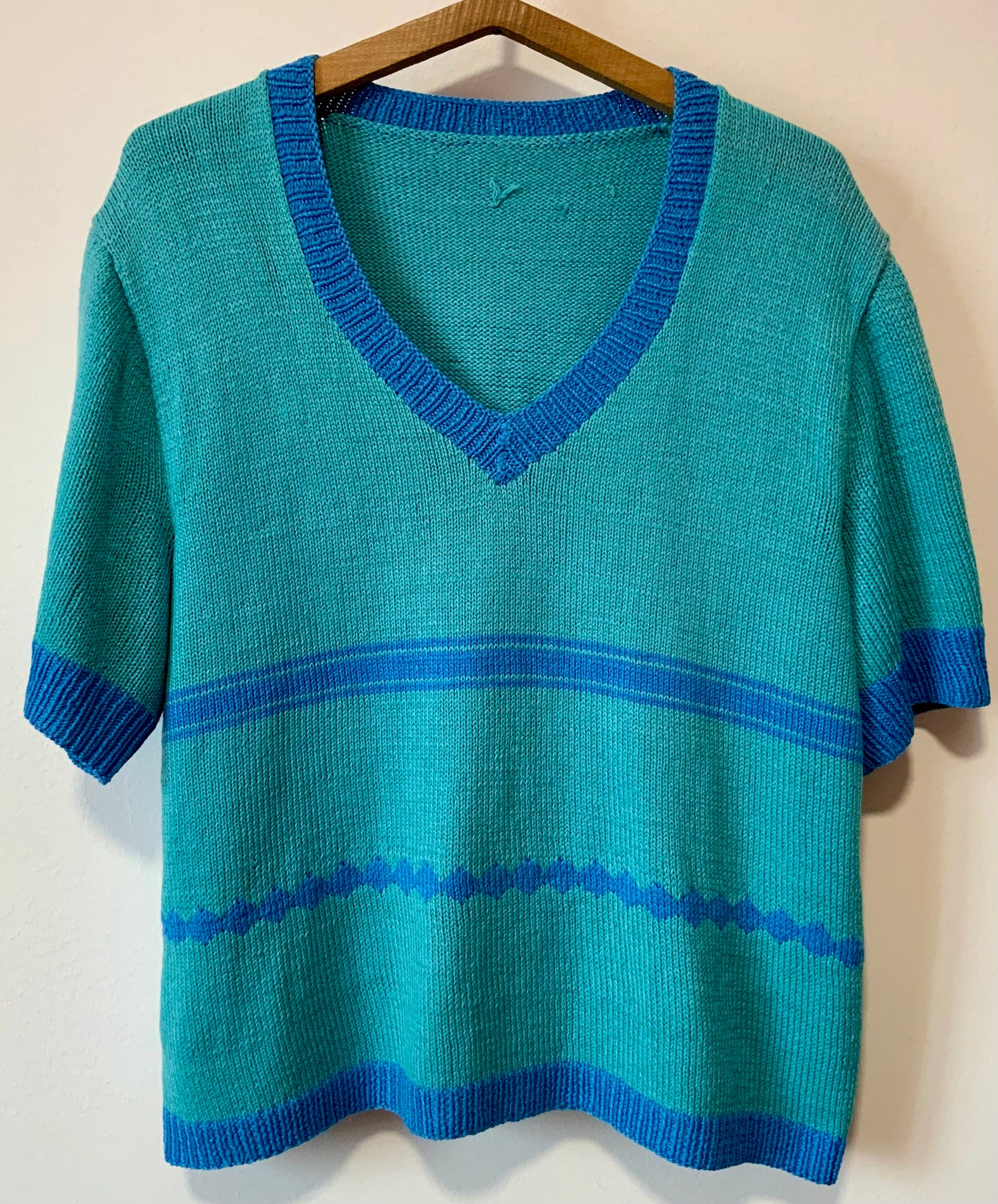 Tricot Main Rayures Vintage