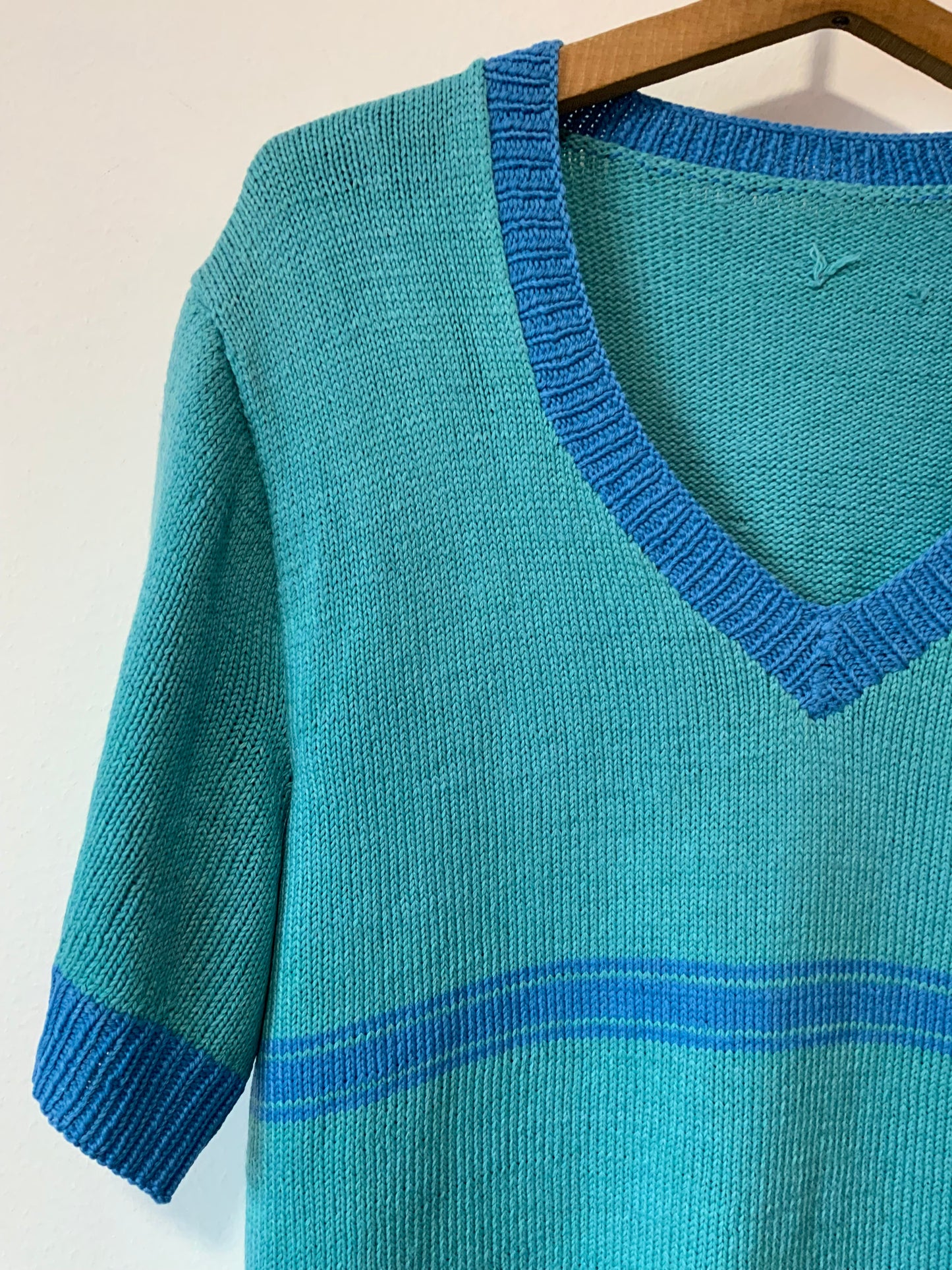 Tricot Main Rayures Vintage