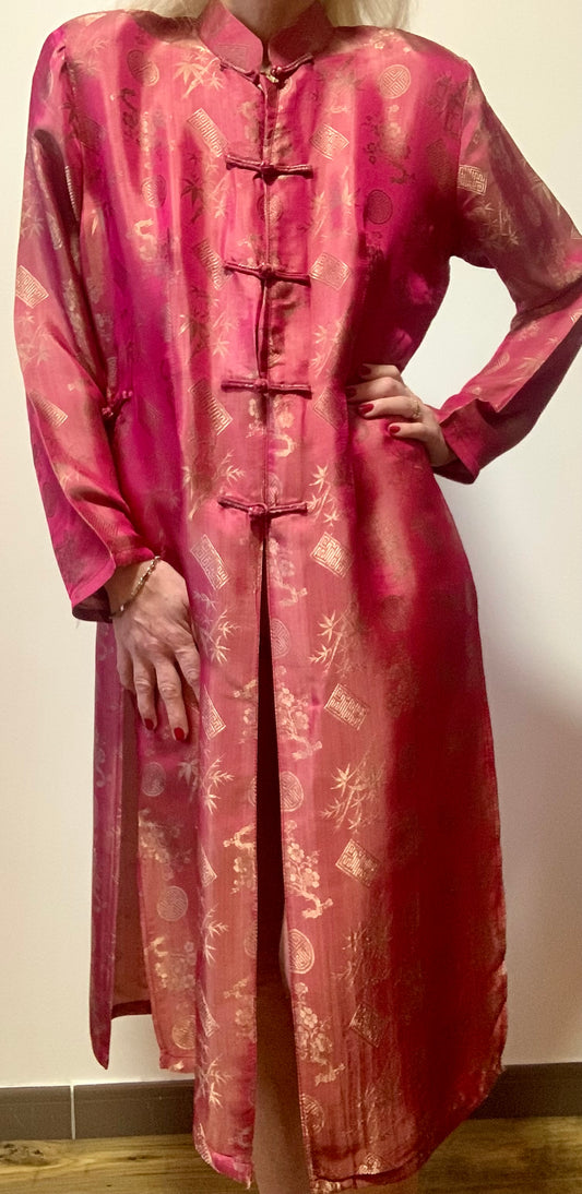 Robe Longue Veste Soie Viêt Nam Vintage 90’