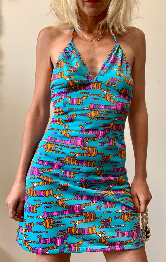 Sublime robe dos nu été Triumph Vintage 1970/80