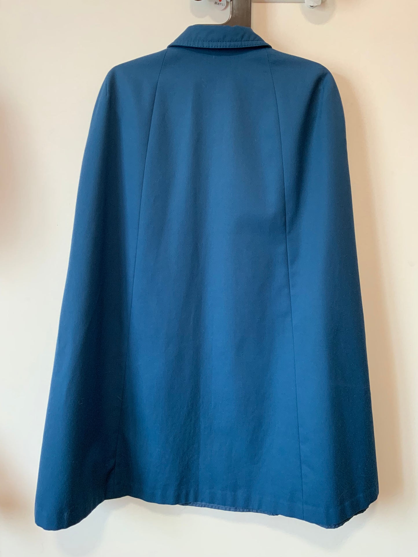Superbe cape Vintage 1970 Tergal - Boussac Made in France Élégance