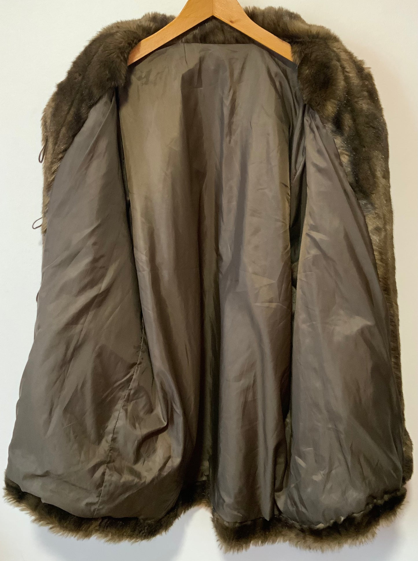 Gros manteau Fausse Fourrure 3/4 Vintage Élégance 1970/80