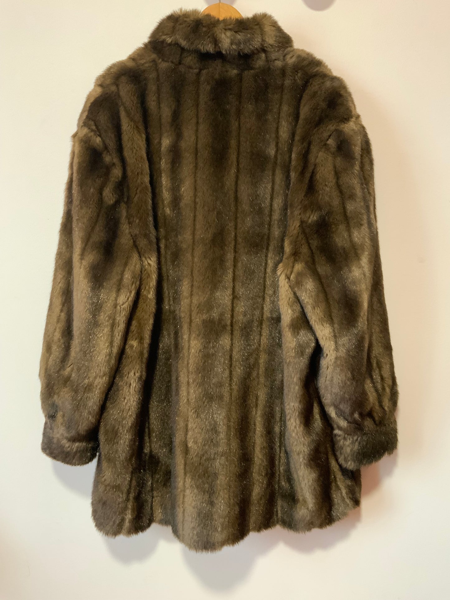Gros manteau Fausse Fourrure 3/4 Vintage Élégance 1970/80