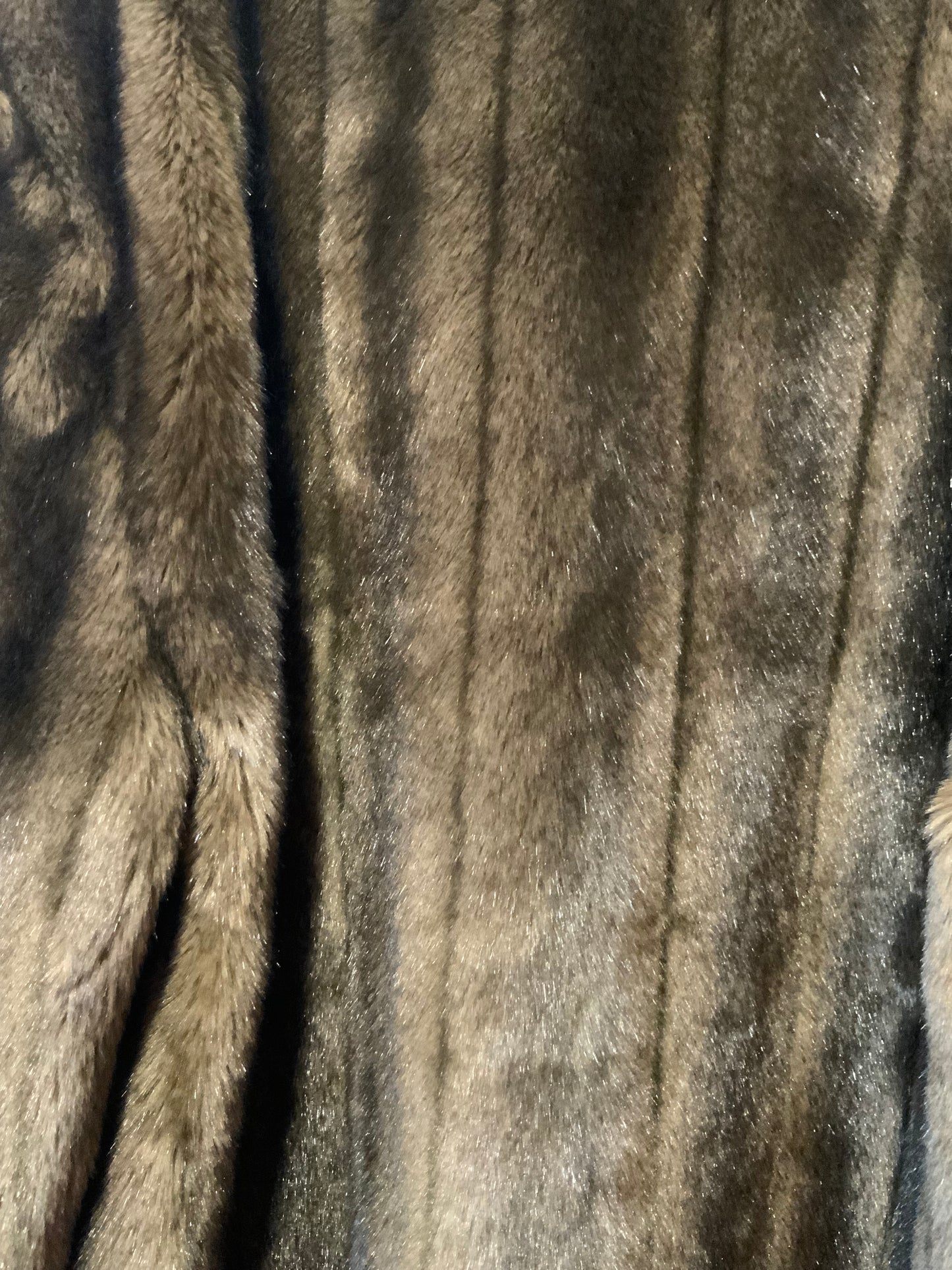 Gros manteau Fausse Fourrure 3/4 Vintage Élégance 1970/80