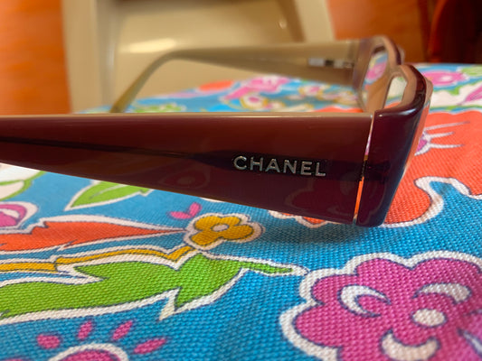 Monture Paire de Lunettes de vue Chanel Vintage