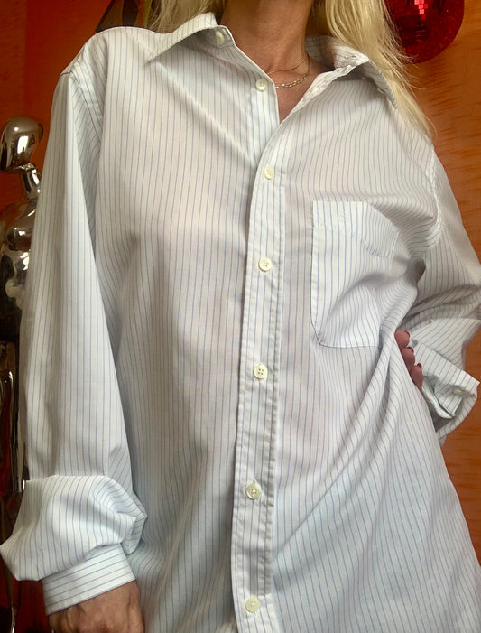 Chemise à Rayures Pierre Balmain Vintage