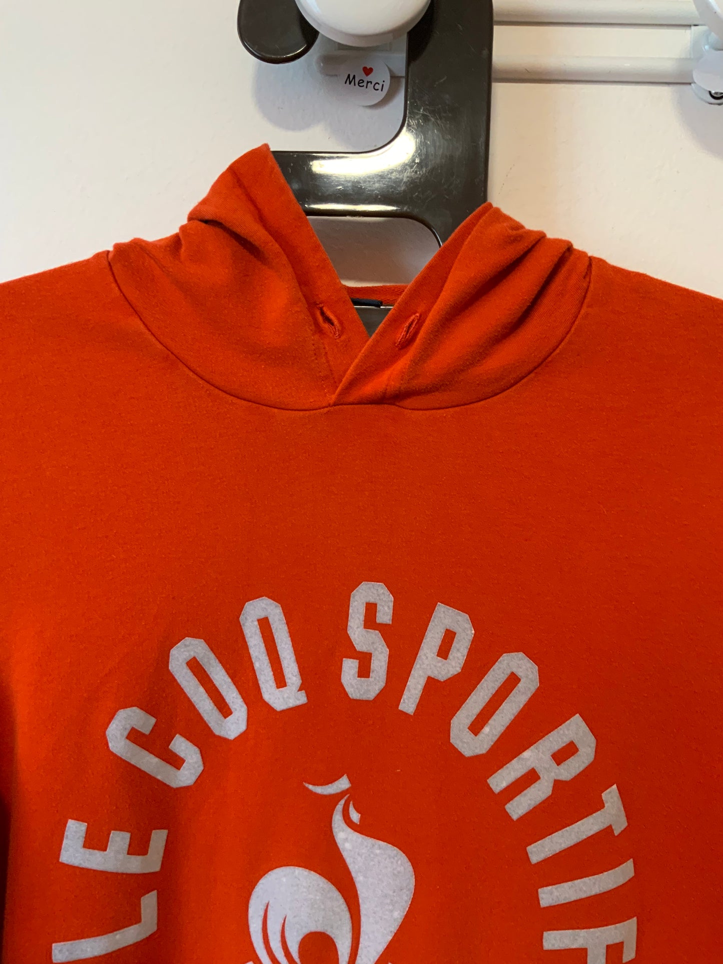 Sweat Shirt Orange Le coq sportif Vintage 2000’