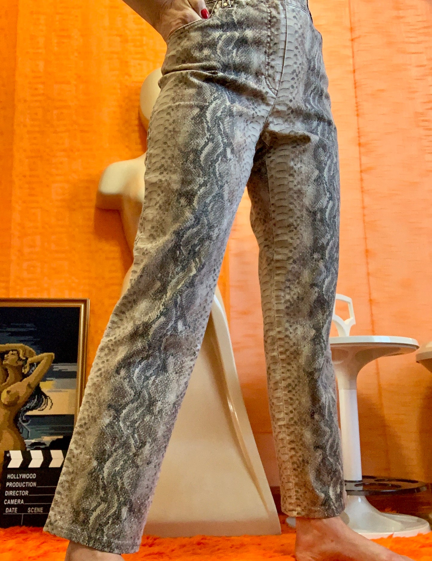 Pantalon denim Python Gerry Weber Haut de gamme