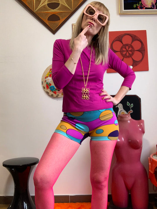 Short tout mignon Original 1970 Vintage Pépite