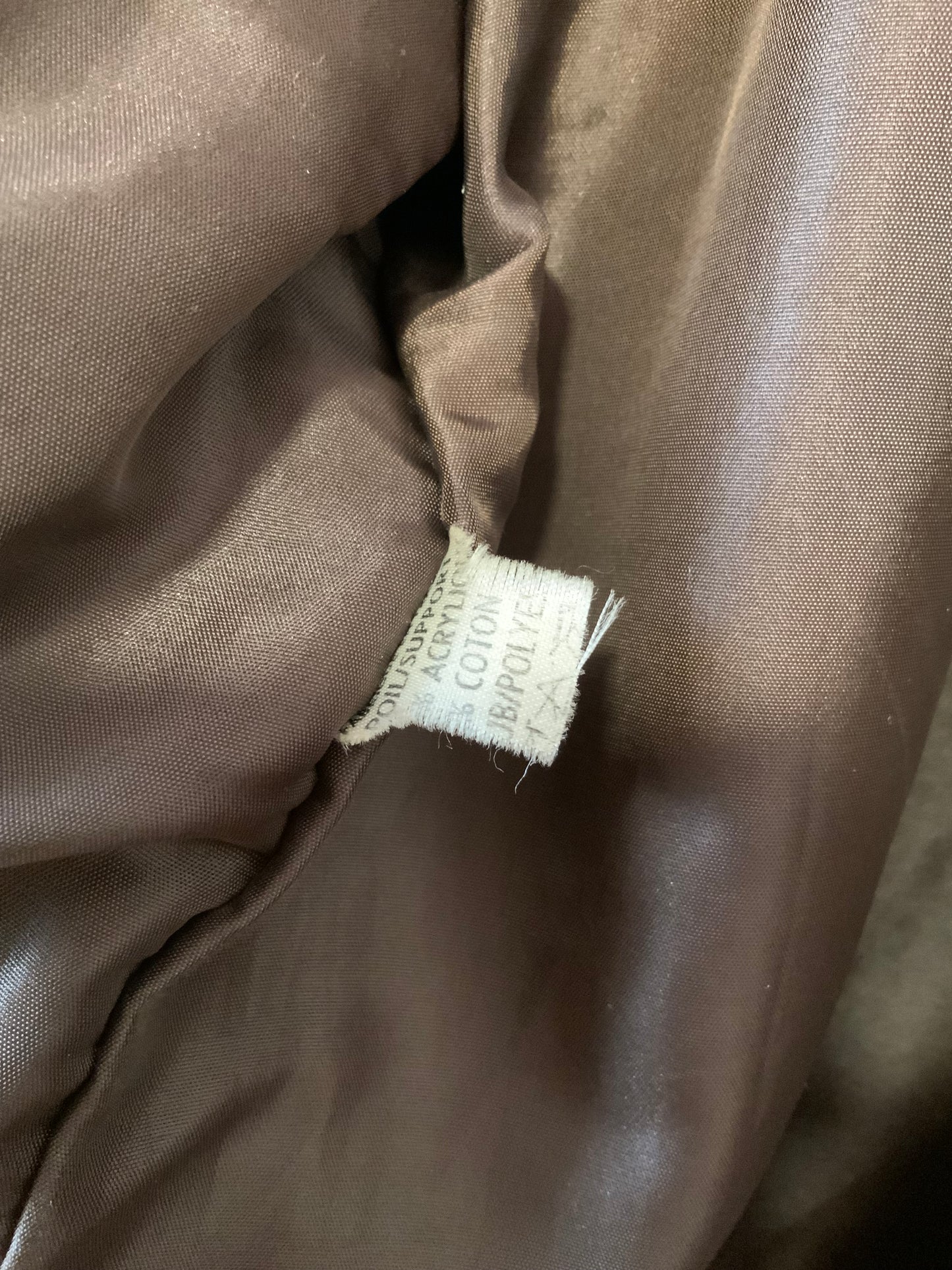 Superbe manteau fausse fourrure Léopard Vintage 1980