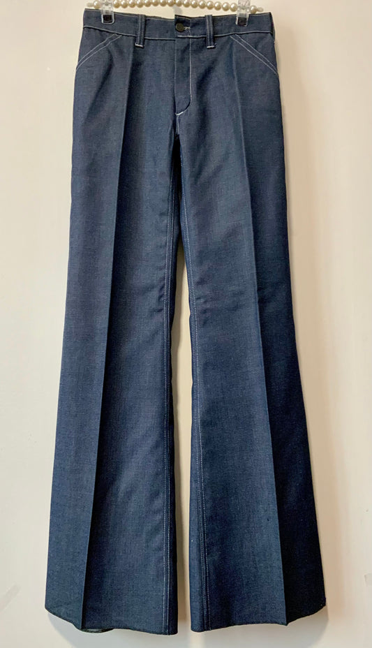 Incroyable Jean pattes d’éléphant Flare Vintage 1970 DeadStock