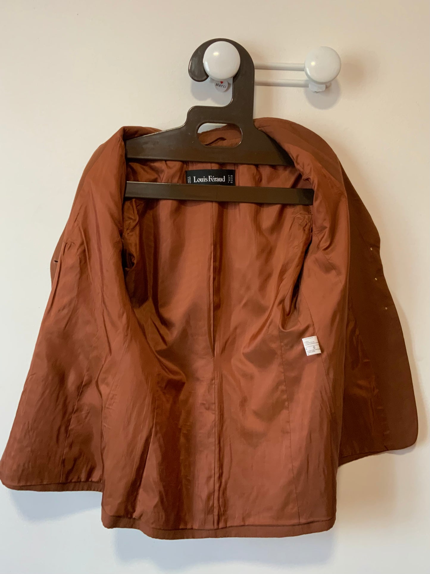 Superbe Veste Louis Feraud Vintage Paris Boutons magnifiques Epaulettes