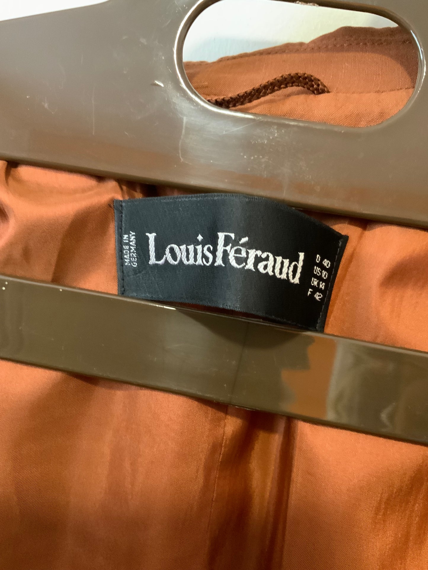 Superbe Veste Louis Feraud Vintage Paris Boutons magnifiques Epaulettes