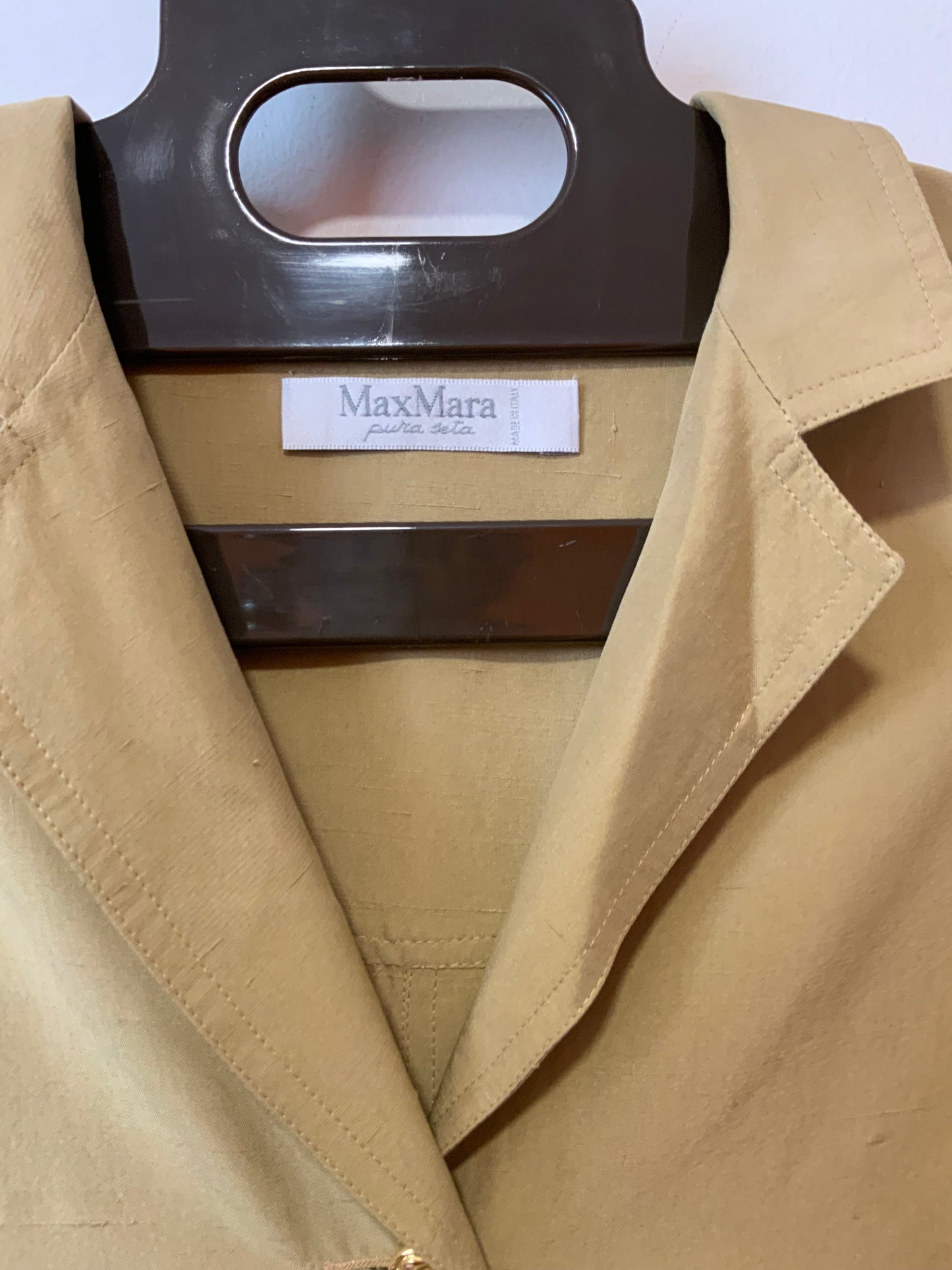 Grande Chemise Soie Viscose Max Mara Vintage Chic
