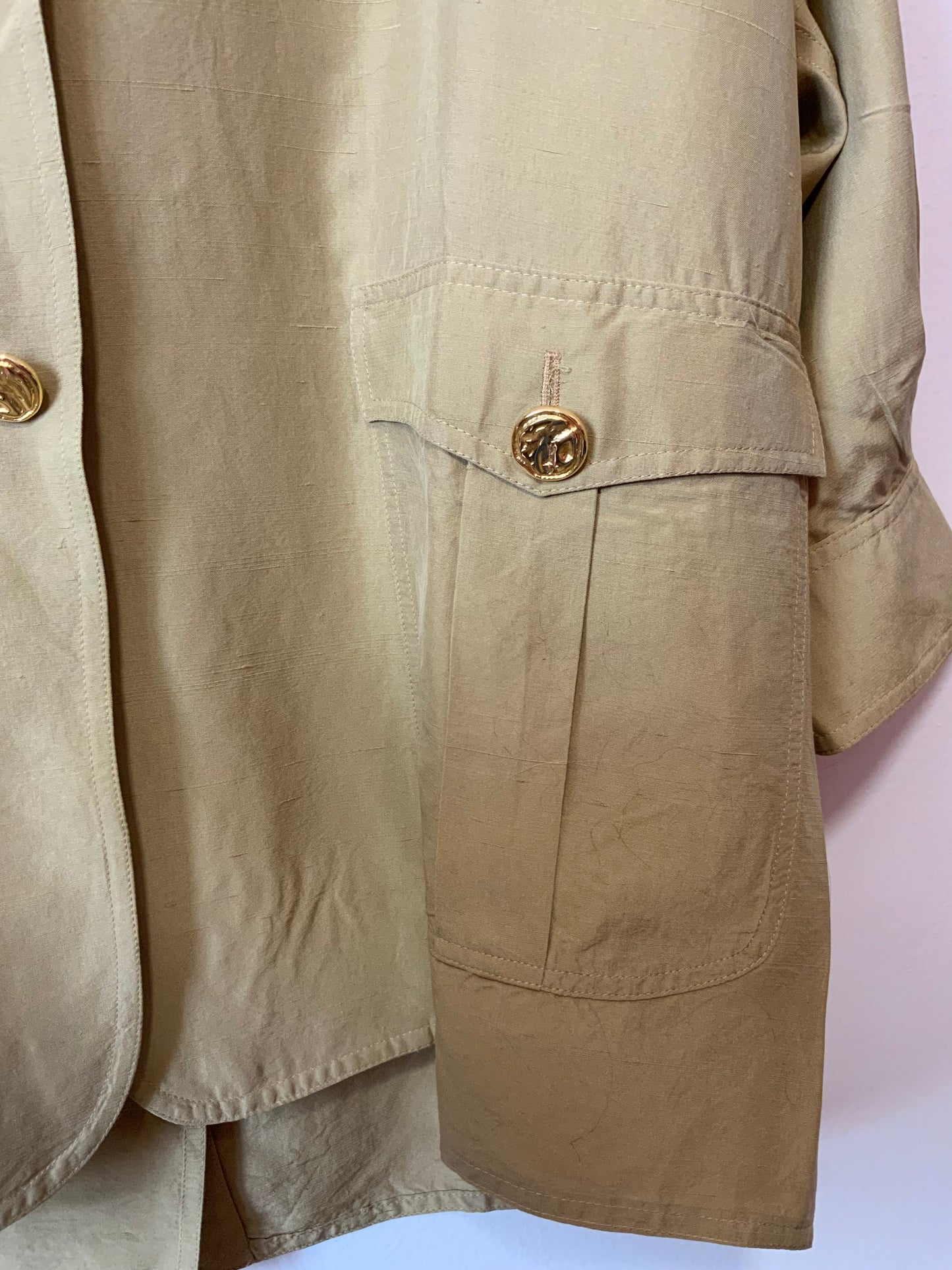 Grande Chemise Soie Viscose Max Mara Vintage Chic