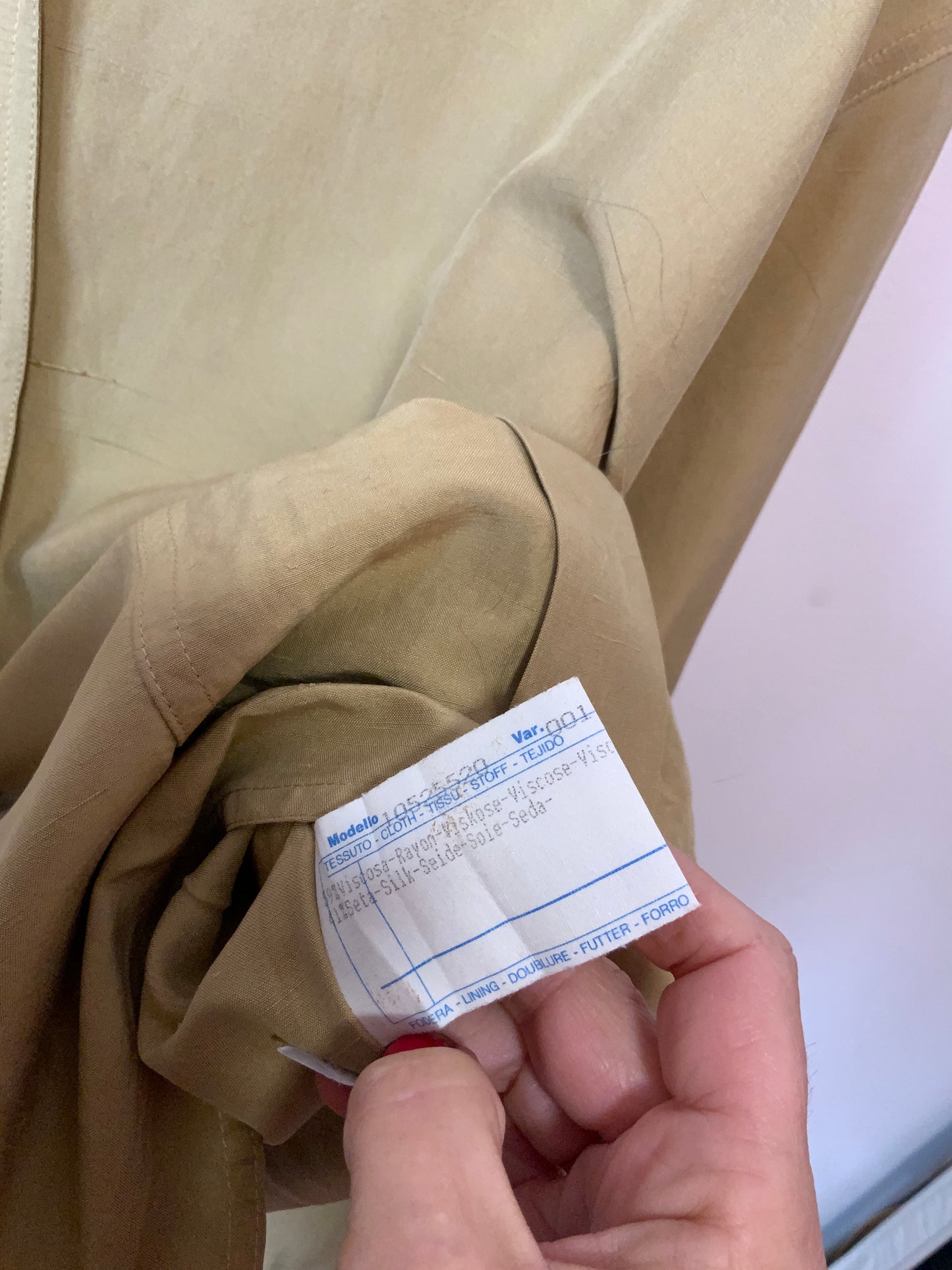 Grande Chemise Soie Viscose Max Mara Vintage Chic