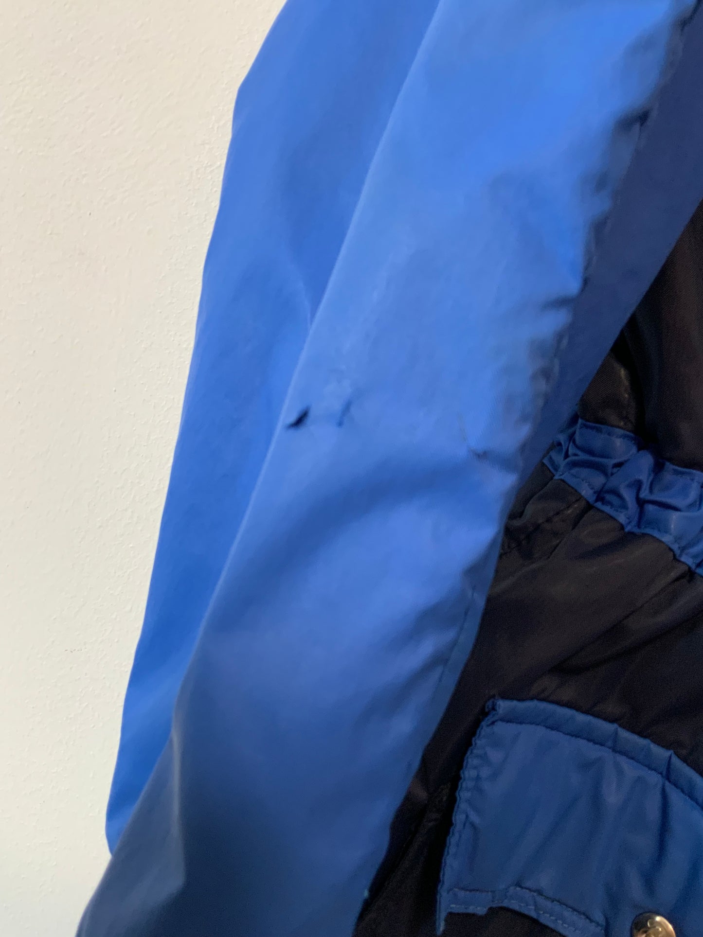 Anorak Parka Vintage Bleu très stylé Hiver France