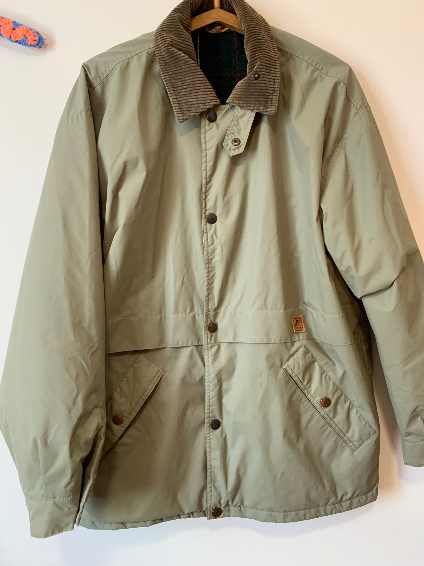 Blouson K Way Ecossais Vintage Chic Mixte
