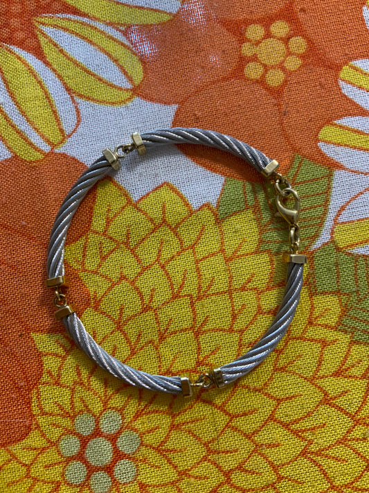 Bracelet semi rigide Vintage Chic