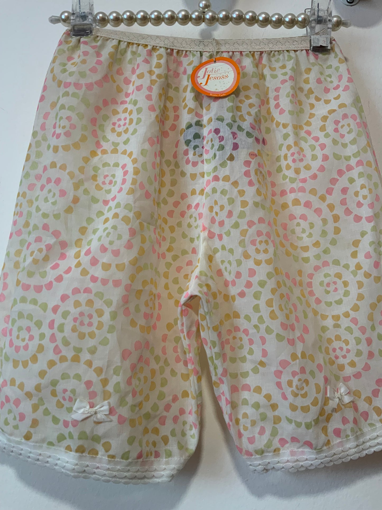 Bermuda Transparent DeadStock 1970 Vintage Chic Original